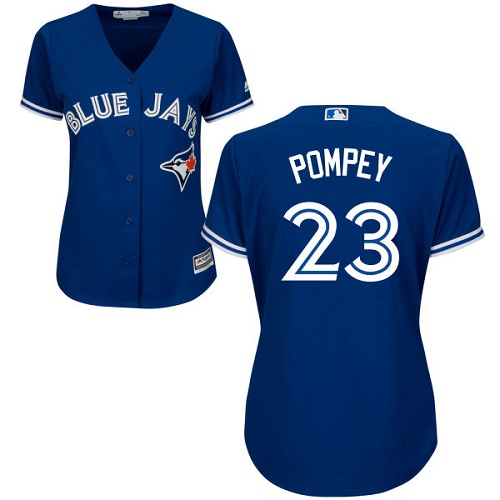Women's Majestic Toronto Blue Jays #23 Dalton Pompey Authentic ...